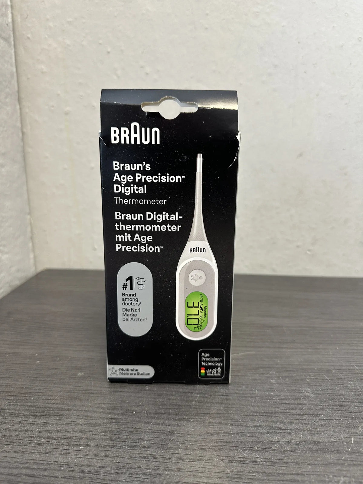 Termómetro digital Braun
