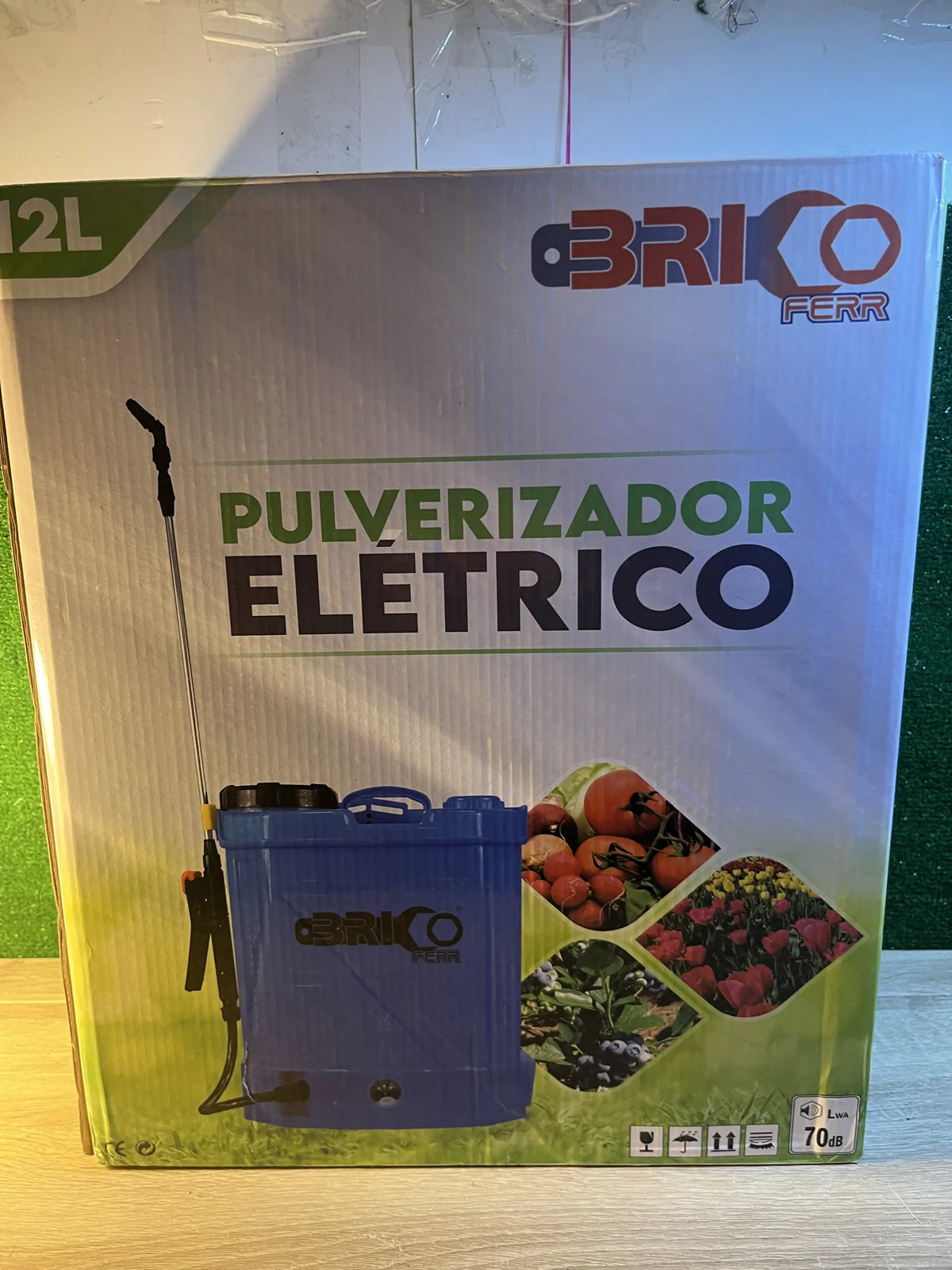 Pulverizador Eléctrico Recargable Bricoferr