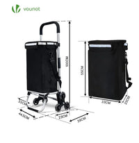 Carrito compra plegable