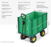 Carro de Mano Plegable XXL Doble Altura
