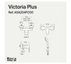 Mezclador Ducha Victoria Plus Roca
