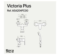 Mezclador Ducha Victoria Plus Roca