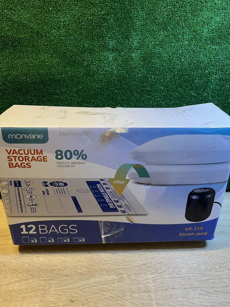 Bolsas de vacío para ropa con bomba eléctrica MONVANE