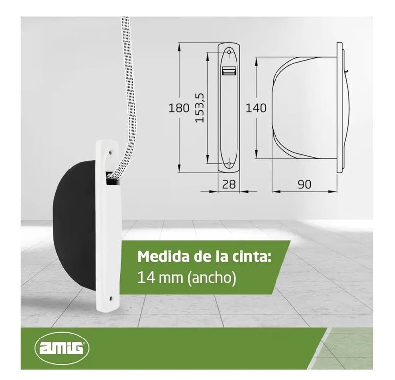Recogedor para Persianas Compacto Amig