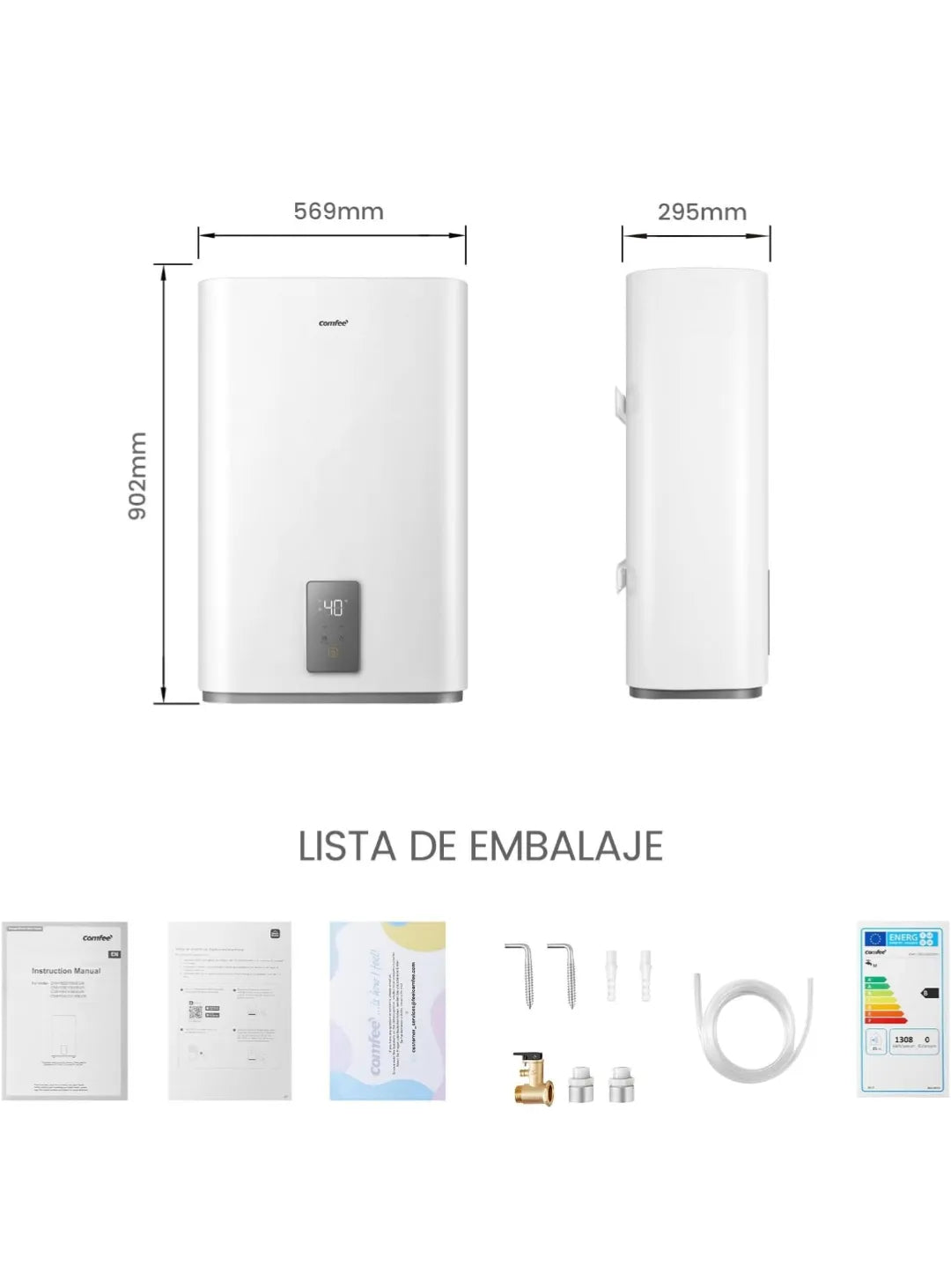 Calentador eléctrico - COMFEE