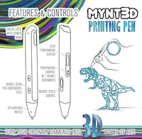 Bolígrafo 3D de impresión profesional - Mynt3d