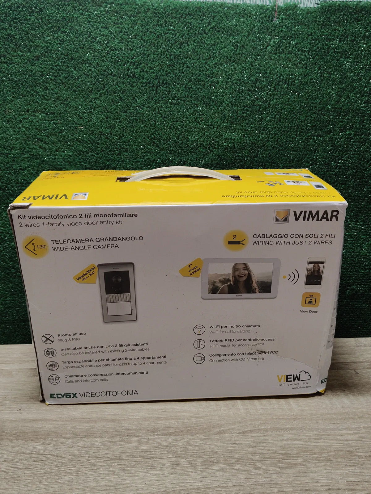 Kit de videoportero smart con videoportero Vimar