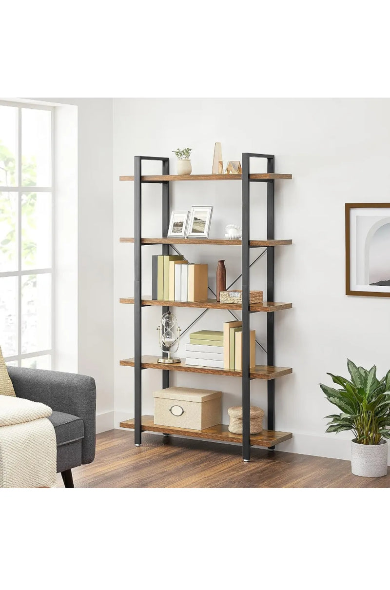Estantería industrial estable de 5 niveles