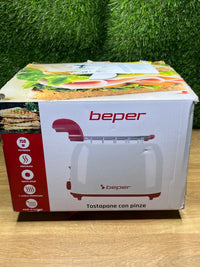 Tostador con Pinzas de Acero Inoxidable BEPER