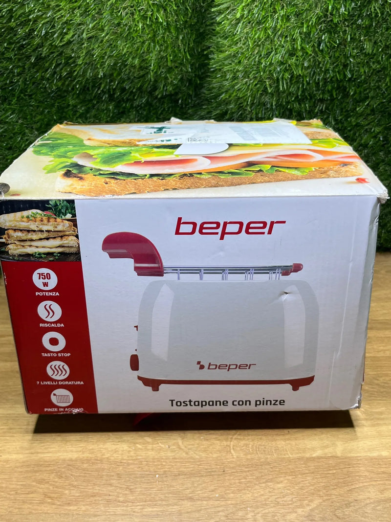 Tostador con Pinzas de Acero Inoxidable BEPER