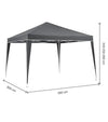 Carpa plegable 3x3 - KG KITGARDEN