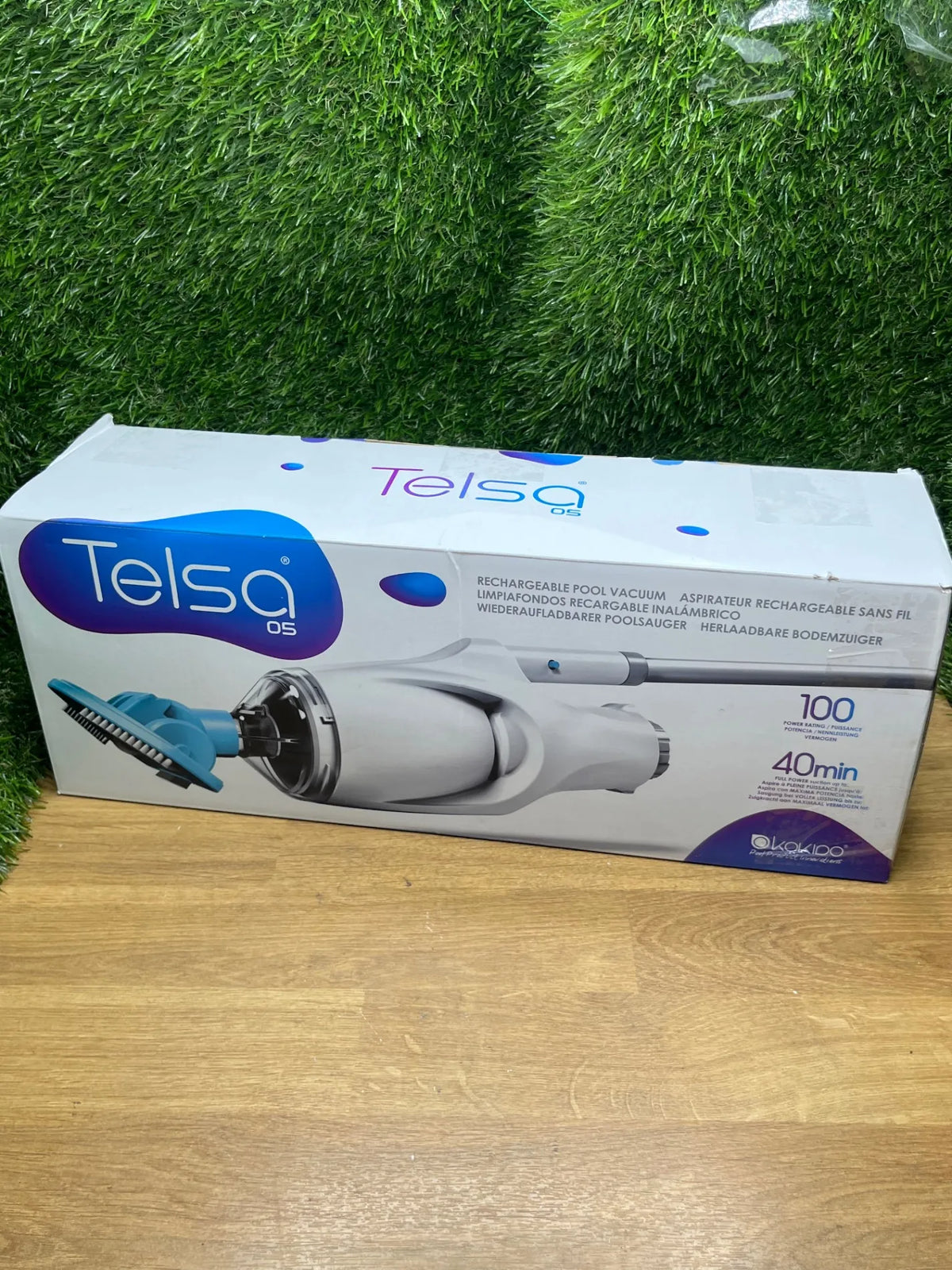 Limpiafondos con filtro de 0.5 l Kokido Telsa 5
