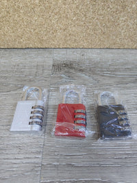 Candado taquilla 3pcs
