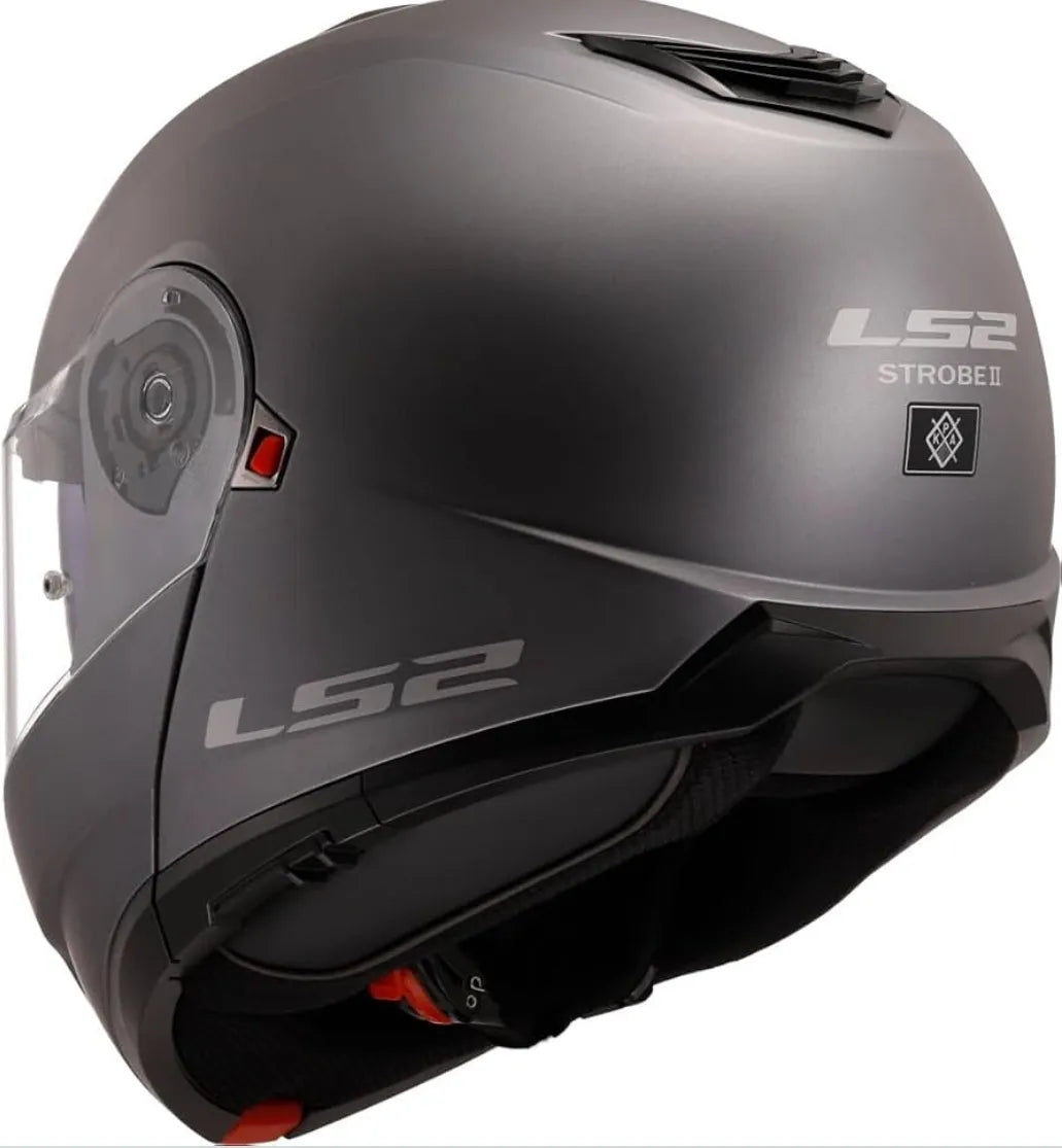 Casco de moto modular blanco XXL - LS2
