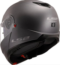Casco de moto modular blanco XXL - LS2