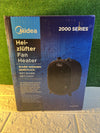 Calefactor Eléctrico Negro Midea