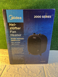 Calefactor Eléctrico Negro Midea