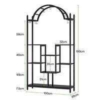 Soporte alto para plantas - Tribesigns