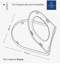 Asiento para inodoro WC
