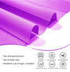 Estor enrollable de doble capa morado