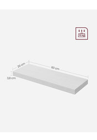Estante de Pared Blanco VASAGLE