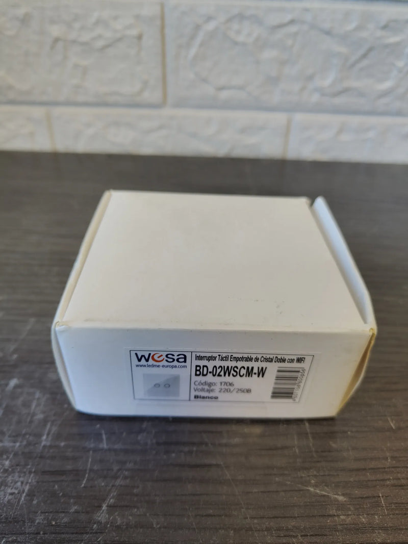 Doble interruptor táctil - WESA