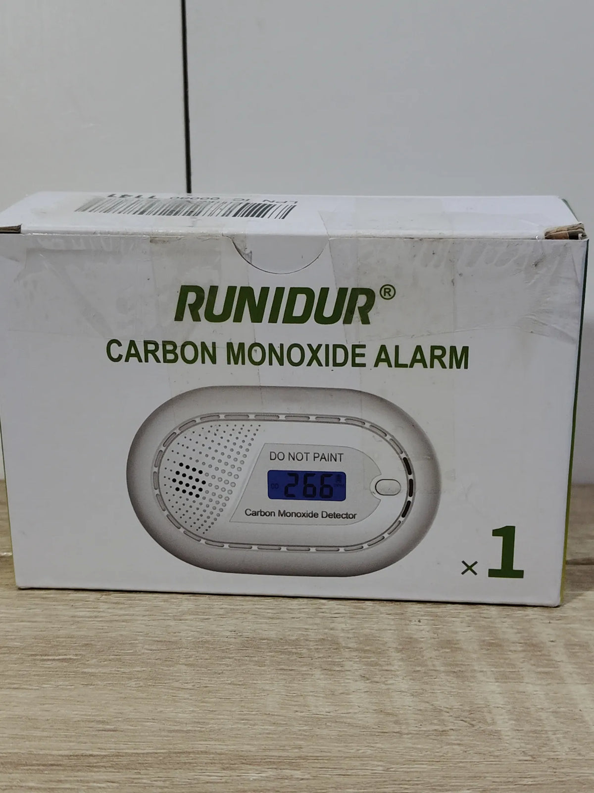 Detector de Monóxido de Carbono RUNIDUR