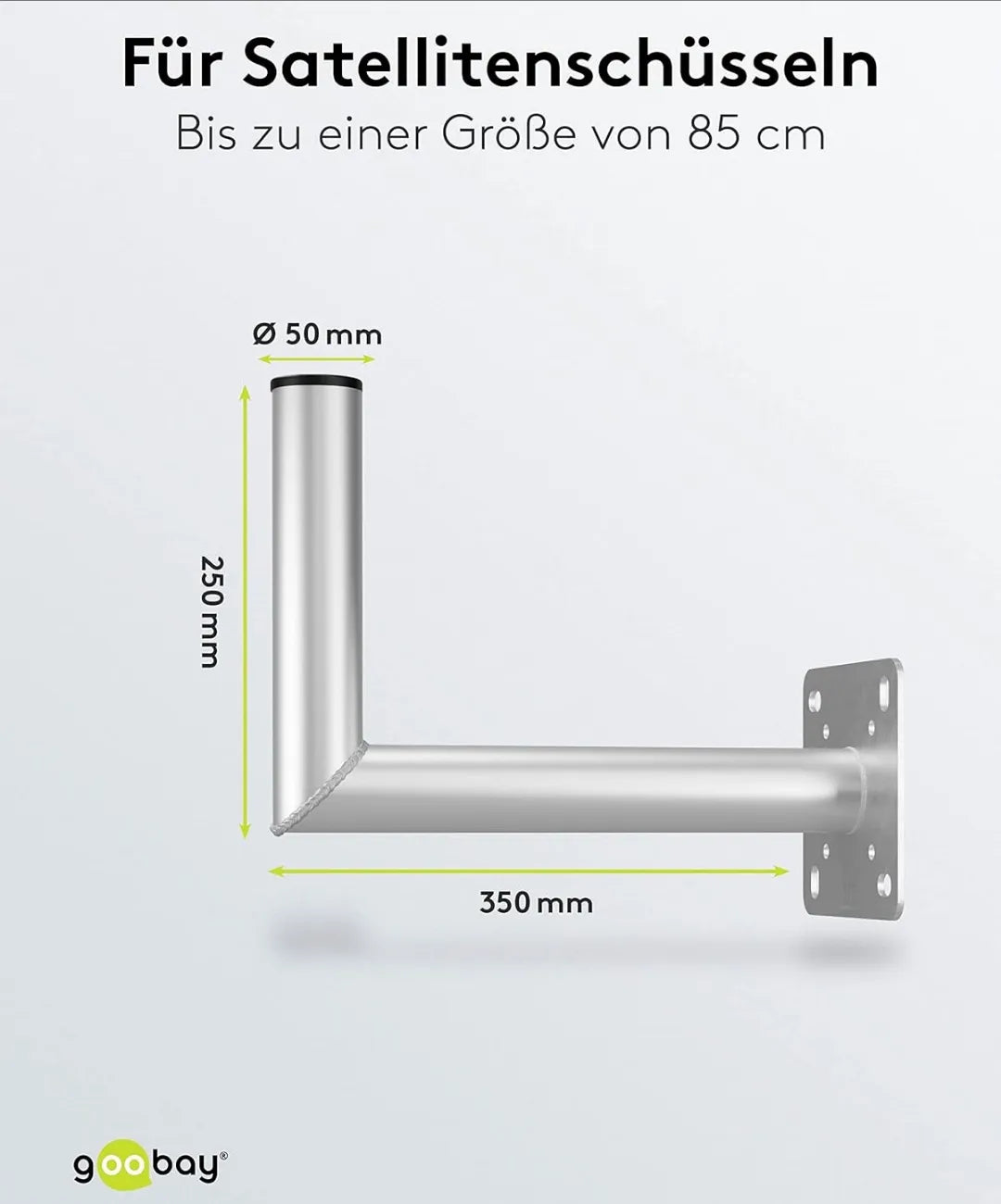 Soporte de pared para antena