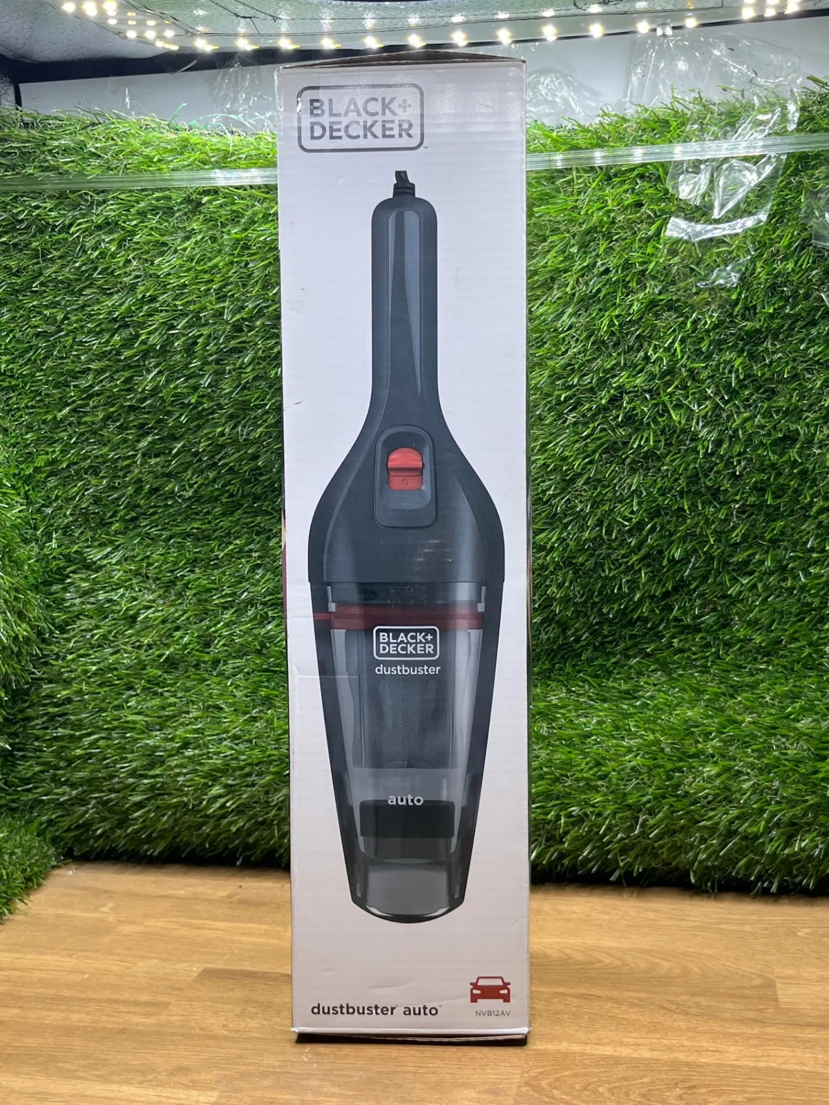 Aspiradora de Mano para Coche con Cable de 12V Black+Decker