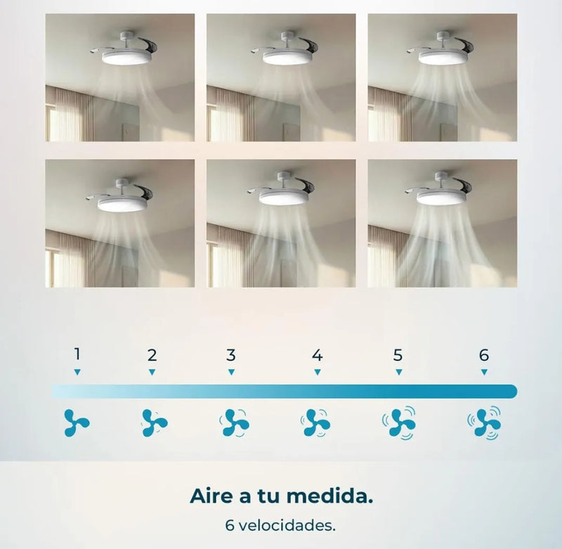 Ventilador de techo con luz - Cecotec