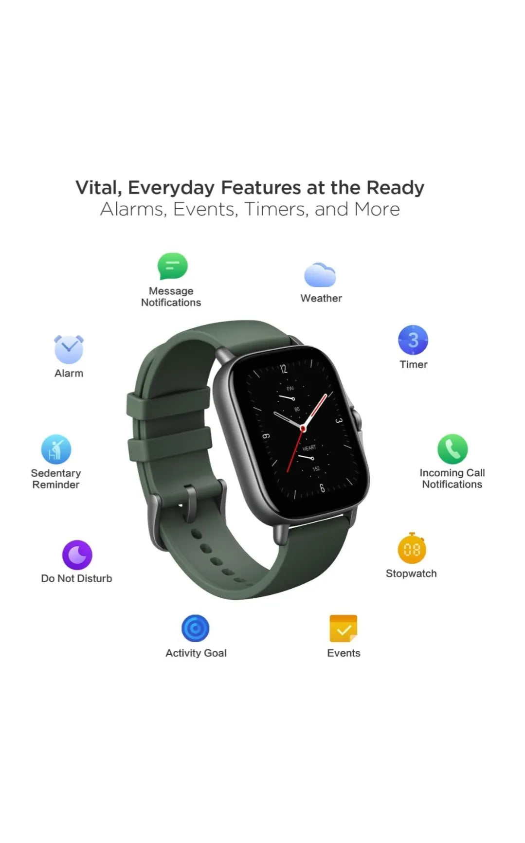 Amazfit GTS 2e Smartwatch Reloj Inteligente 90 Modos