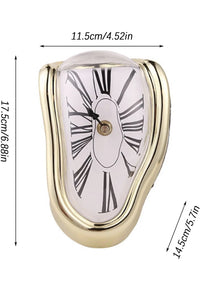 Reloj retorcido vintage Salvador Dali