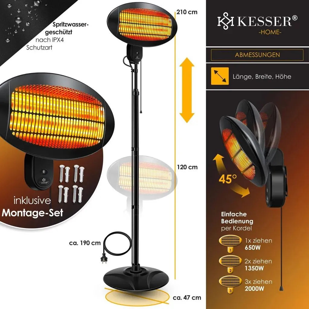 Estufa de terraza - Kesser