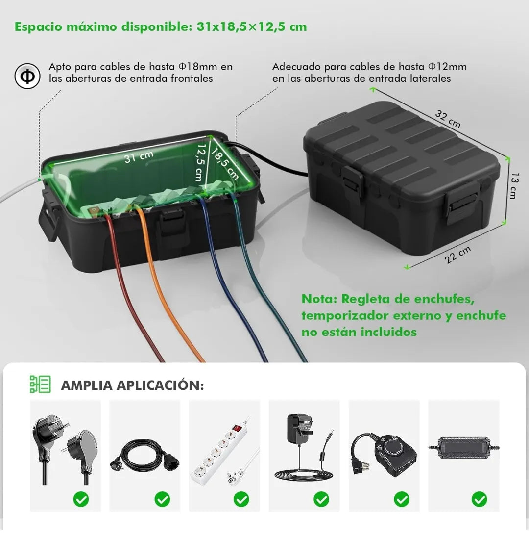 Caja de Protección de enchufes