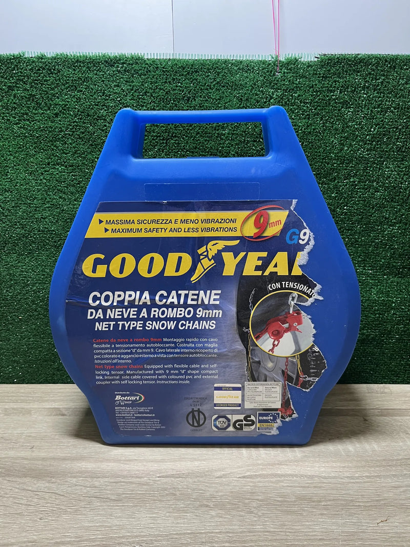 Cadenas de nieve 9 mm para coches Goodyear