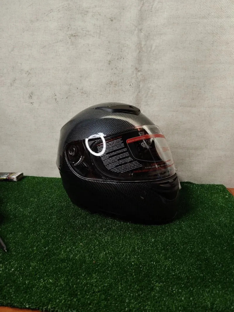 Casco Integral Carbono Moto (ADULTO)