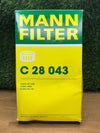 Filtro aire para Automóviles C 28 043 MANN-FILTER