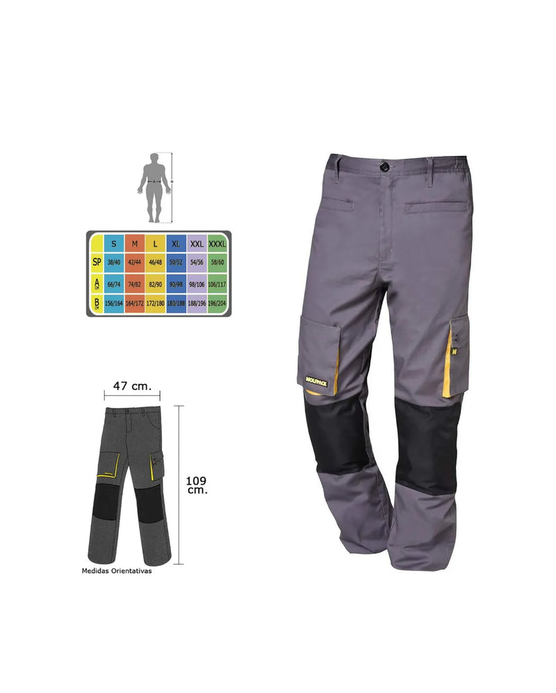 Pantalones Largos De Trabajo WOLFPACK