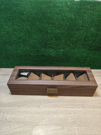 Caja de Relojes con 6 Compartimentos