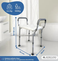 Silla de ducha Mobiclinic