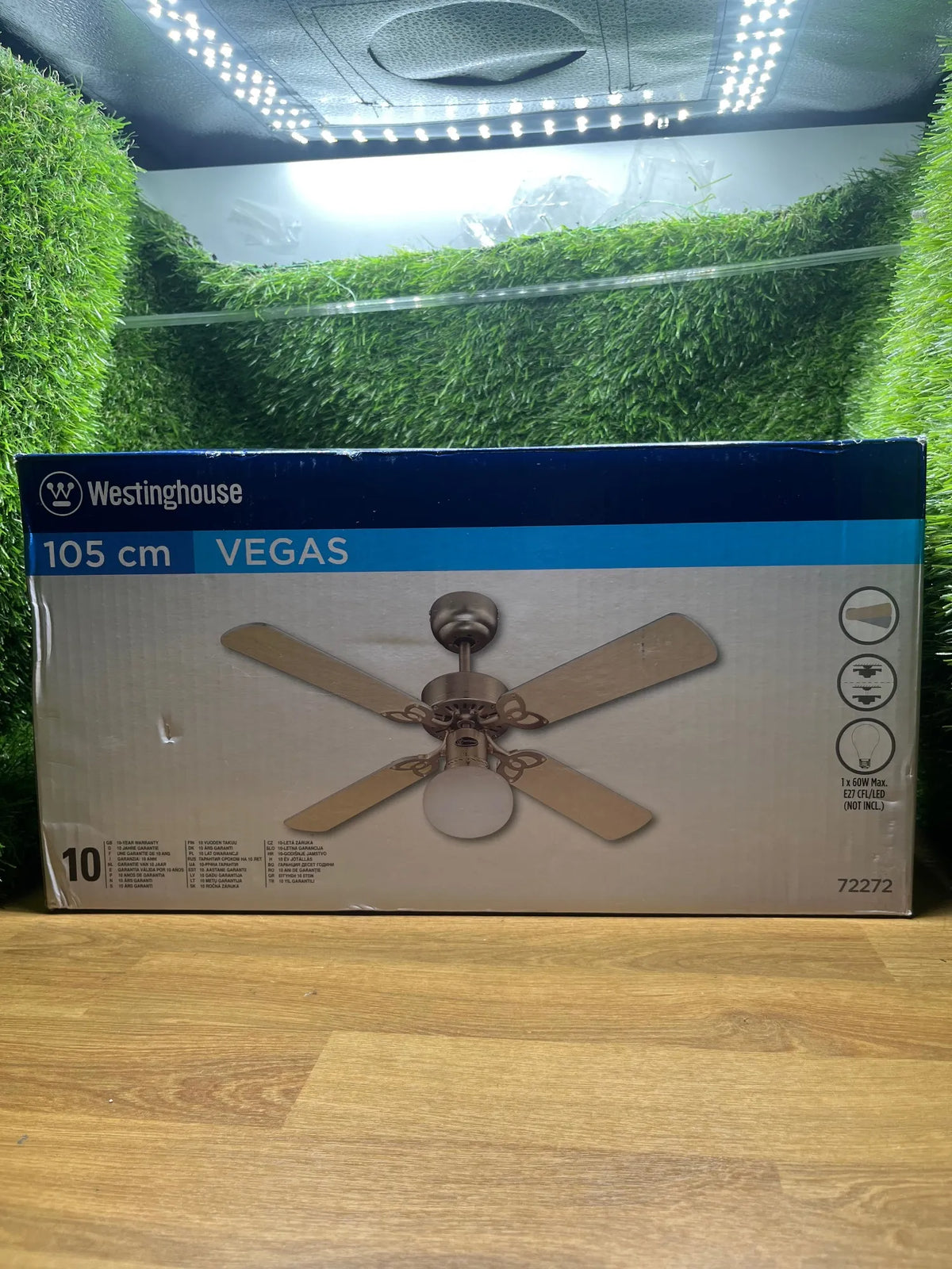 Ventilador de Techo E27 Lighting Vegas Westinghouse