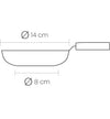 Sartén indubasic de 14cm - Ibili