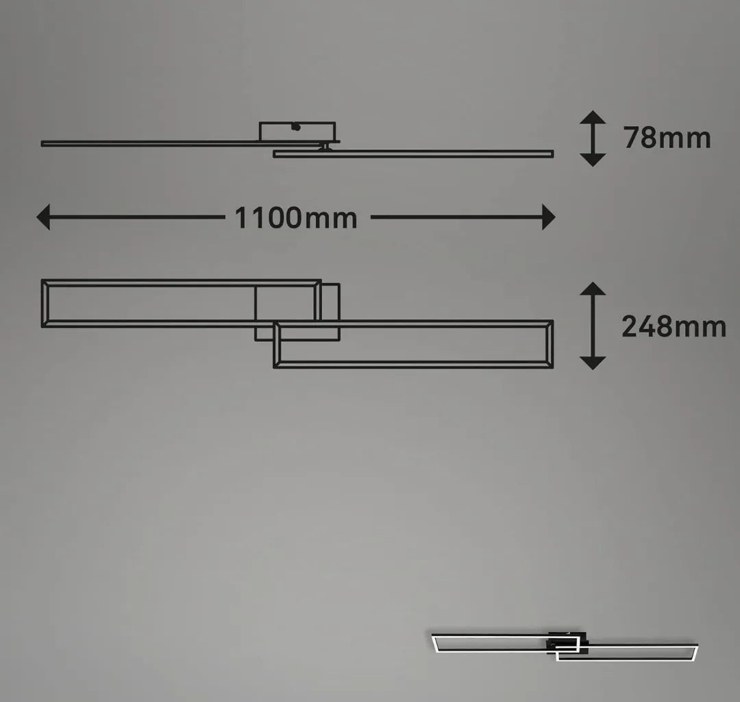 Lámpara de Techo LED - BRILONER