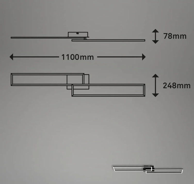Lámpara de Techo LED - BRILONER