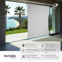 Estor vertical gris claro 140x250cm