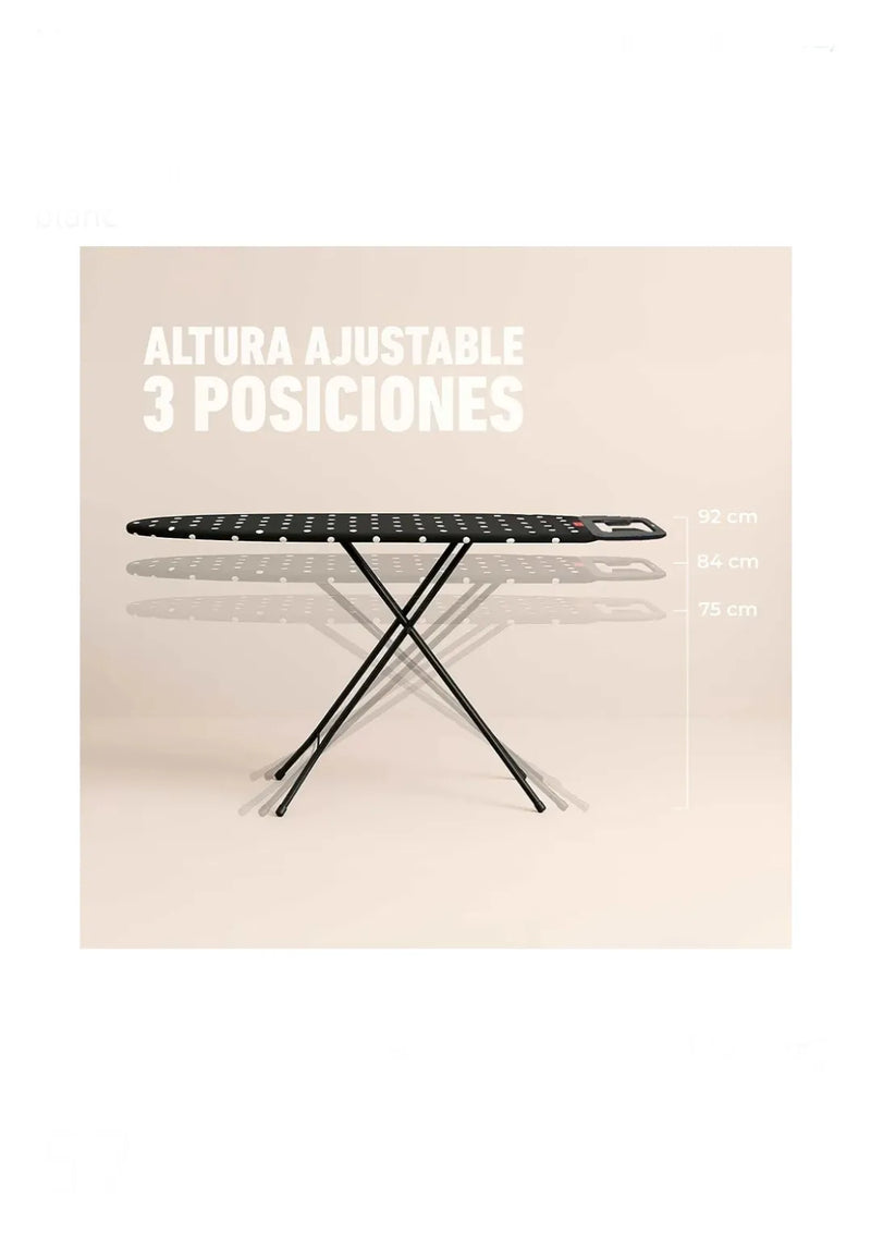 Tabla de planchar plegable, dimensiones 110 x 32 cm