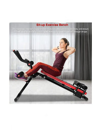 Banco de musculación plegable y ajustable, 300 KG/660LB