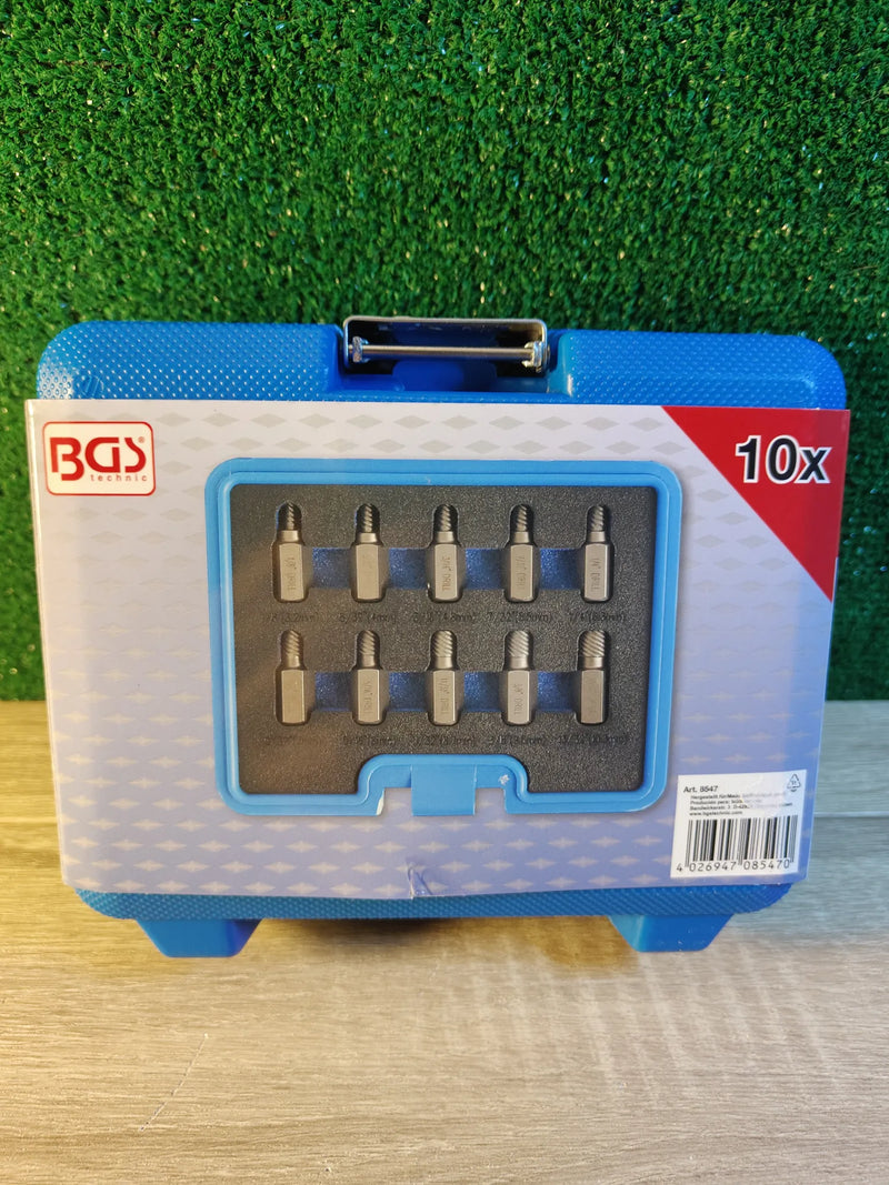 Juego de extractores de tornillos BGS
