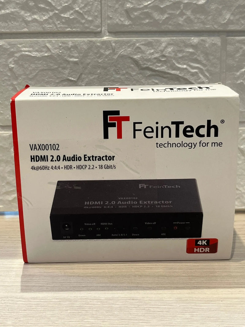 Extractor de audio HDMI 2.0 4K HDR FeinTech