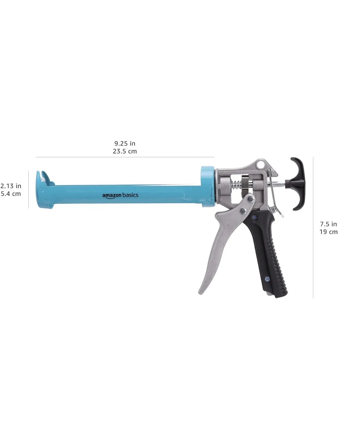 Pistola para sellado de calafateo 310ml Amazon Basics